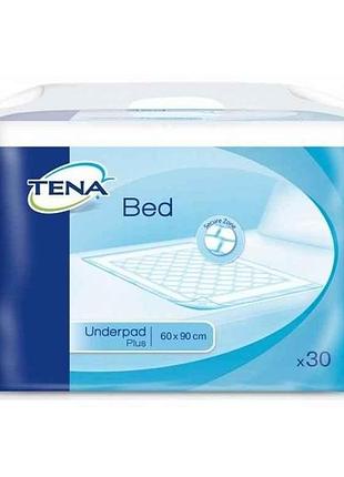 Пеленки взрослые 30 шт.(bed plus) 60х90 тм tena