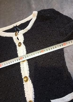 Вязка кофточка, накидка 3