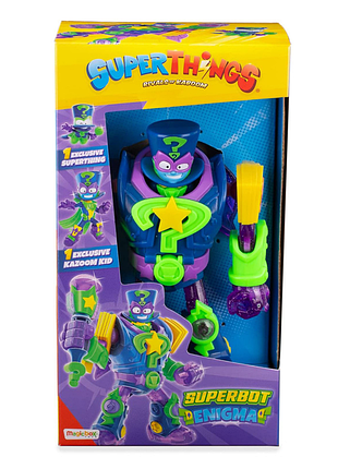 Игровой набор супербот энигма superthings s pstsp робот, казам-кид, фигурка