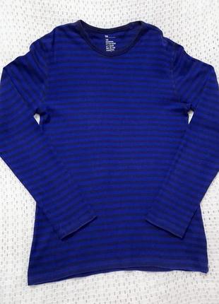 Лонгслив, футболка с длинным рукавом в полоску от бренда gap