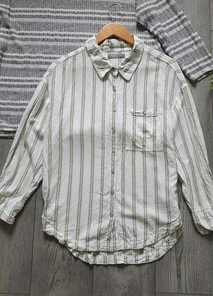 Женская полосатая рубашка