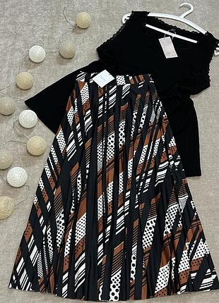 Нова шикарна юбка пліссе.