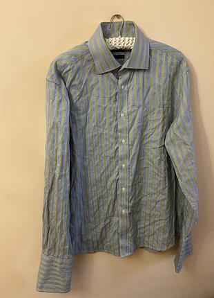 Сорочка з подвійним манжетом для запонок