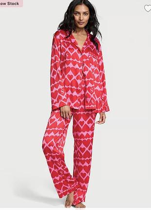 Сатинова піжама victoria’s secret