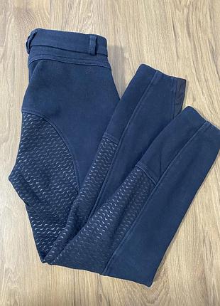 Дитячі штани (бриджі) для верхової їзди milton з повною силіконовою леєю