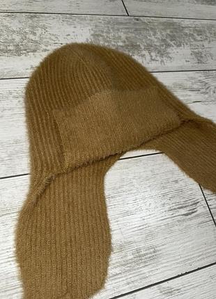 Шапка вушанка дівчинці