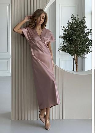 Сукня міді, шовкова