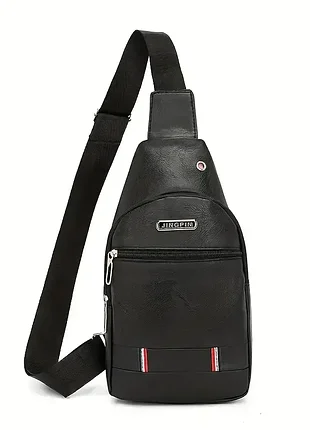 Красивая мужская сумка. стильная мужская сумка через плечо. черная нагрудная мужская сумка. эффектная наплечная мужская сумка. в сумку поместятся все нео