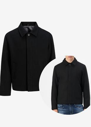 Пальто чоловіче коротке шерстяне jack&jones