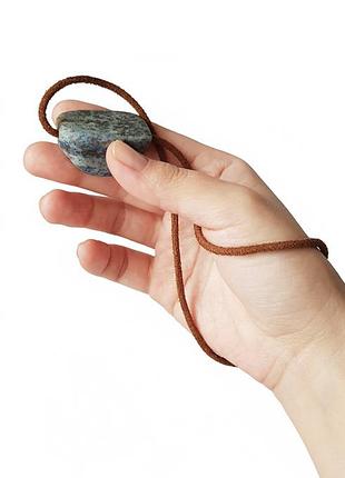 Вінтажне кольє, чокер, вінтажний кулон, підвіска, кулон вінтаж, кулон, чоловічий кулон, амулет, талісман, оберіг, содаліт, лазурит, вінтаж, бохо