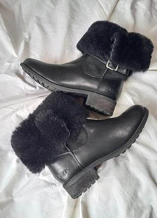 Зимові сапоги ugg зимові чоботи з натуральної шкіри