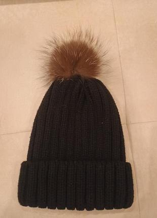 Шапка зимняя женская