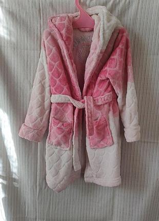 Халат для дівчинки флісовий халат диятчий халат 4-5 років