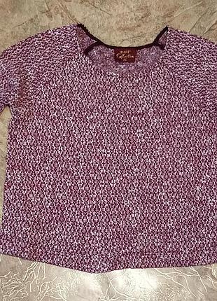 Кофта женская укороченная