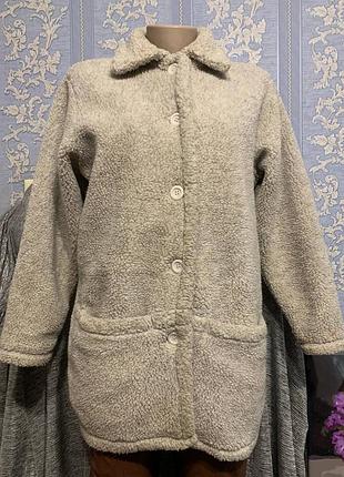 Пальто тедді