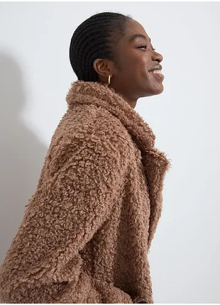 Тедді шубка zara