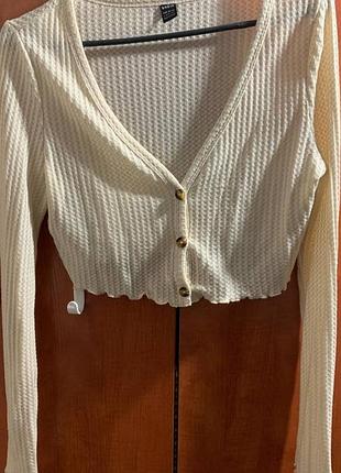 Укорочений кардиган shein