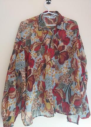 Блуза zara 48р.