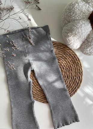 Лосіни в рубчик кльош