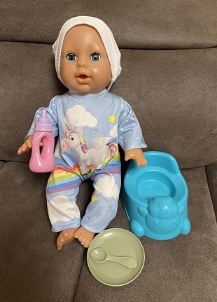 Інтерактивний пупс малюк, бебі борн малятко немовлятко
