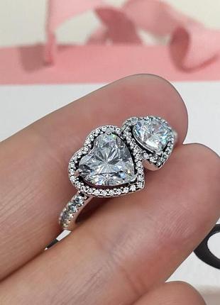 Раздельное серебренное кольцо