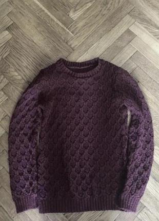 Бордова кофта