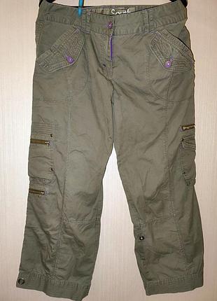 Брюки женские карго супер хаки