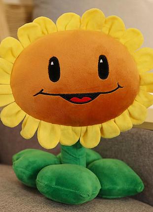 Мягкая игрушка растения против зомби подсолнух 30 см plants vs zombies
