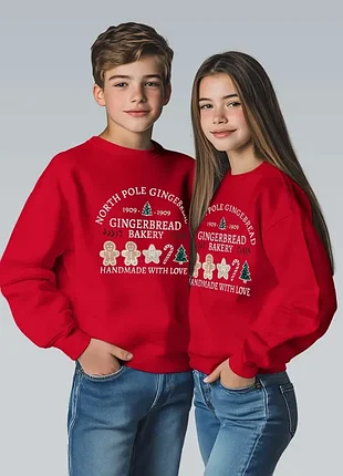 Світшот підлітковий "різдво"  для хлопчиків