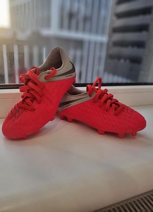 Бутылки бутсы nike hypervenom 30размер (18.5см) для футбола футбольные