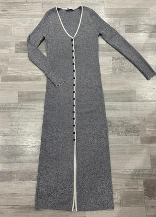 Zara мʼякенька сукня у смужку