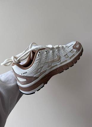 Nike p-6000 beige white termo -21❄️