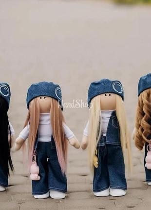 Ігрова лялька тільда з іграшкою labubu (лабубу) на вибір!