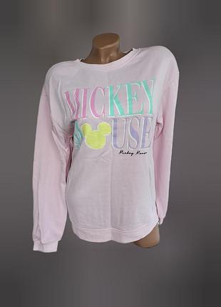 Рожевий світшот з двухнитки для дівчаток підлітків