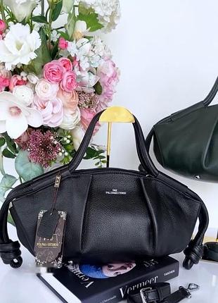 Жіноча шкіряна сумка polina&eiterou