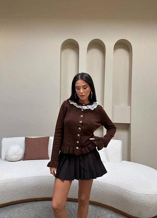 Романтичный женский кардиган