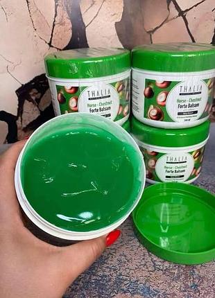 Масажний гель-бальзам з кінським каштаном thalia, 500 мл