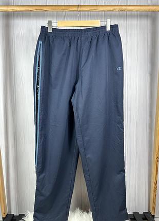 Vintage champion штани з лампасами з гарним дизайном size l