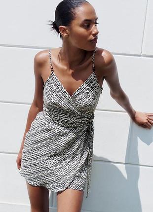 Сукня сарафан міні zara
