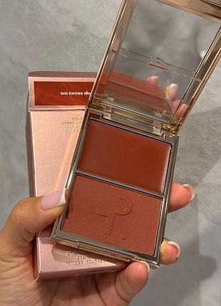Румʼяна patrick ta  major headlines double-take crème & powder blush duo