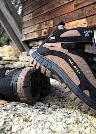Кросівки зимові термо черевики merrell moab speed gtx gore-tex