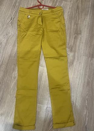Штани гірчичного кольору! дуже круті!