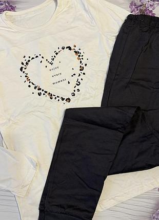 Котонова піжама george 13-14 років