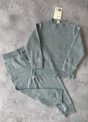 Вʼязаний костюм h&m, 3-4 роки