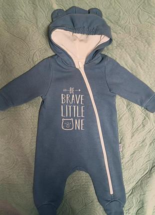 Продам теплий чоловічок, комбінезон 3-6 міс
