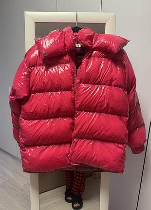 Пуховик no.brand, натуральний пух дуже тепла