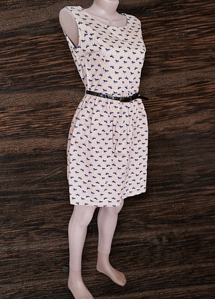 Красивое хлопковое платье