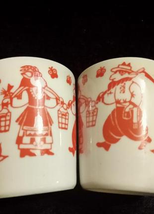 Стакан з чудовим українським  сюжетом