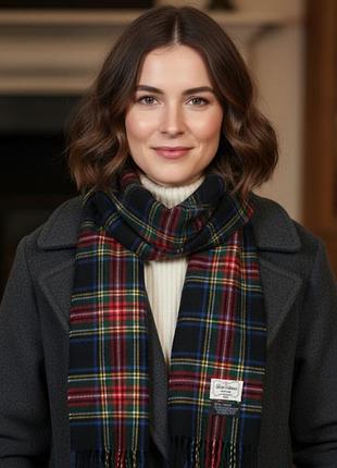Элитный кашемировый шарф philip landau — 100% кашемир, великобритания