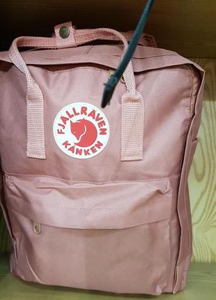 Fjallraven kanken classic, рюкзак канкен, пудра класік